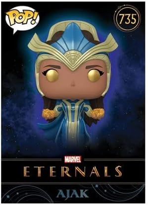 Funko Eternals Ajak Pop Vinyl Figure with Card - Entertainment Earth