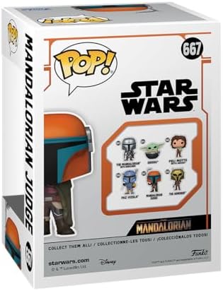 Funko POP Vinyl Star Wars The Mandalorian S9 - The Judge Macaroon - Collectable Vinyl Figure