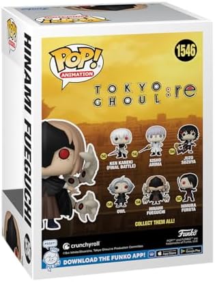 Funko POP Animation Tokyo Ghoul Re - Hinami Fueguchi - 16 Odds for Rare Chase Variant - Collectable Vinyl Figure