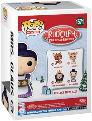 Funko POP Movies Rudolph - Mrs. Clausa - Rudolph The Red-Nosed Reindeer - Collectable Vinyl Figure
