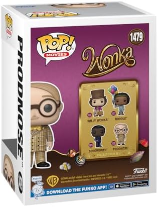 Funko POP Movies Wonka - Prodnose - Willy Wonka - Collectable Vinyl Figure