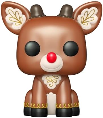 Funko POP Movies Rudolph - Rudolph Sitting - Rudolph The Red-Nosed Reindeer - Collectable Vinyl Figure