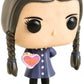 Funko Pop Wednesday Addams with Valentine's Day Heart
