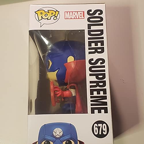 Funko POP Funko Marvel Infinity Warps GITD Set of All 3 Free Acrylic Cases Soldier