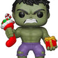 Funko Pop Marvel Holiday - Hulk with Stocking Figure Multicolor