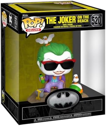 Funko Pop Deluxe Batman's 85th Anniversary - The Joker on The Beach - Collectable Vinyl Figure