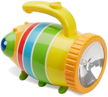 Melissa & Doug Melissa Doug Sunny Patch Giddy Buggy Flashlight With Easy-Grip Handle