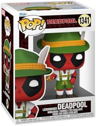 Funko POP Marvel Deadpool - German Beer Fest Server - Lederhosen - Collectable Vinyl Figure