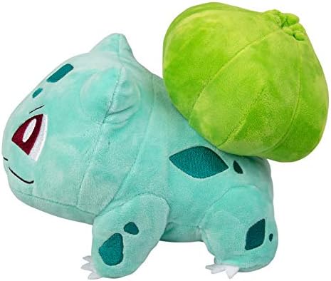 Pokemon Poke Ball and 8 Bulbasaur Plush