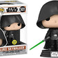 Funko POP Star Wars The Mandalorian - Luke Skywalker Glow-in-The-Dark Funko Vinyl Figure