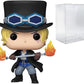 Funko Pop One Piece Anime Sabo Vinyl Figure 922 Includes Compatible Pop Box Protector Case