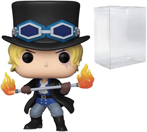 Funko Pop One Piece Anime Sabo Vinyl Figure 922 Includes Compatible Pop Box Protector Case
