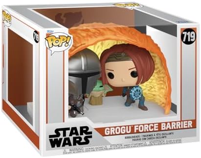 Funko POP Moments The Mandalorian - Grogu Force Barrier a - Star Wars The Mandalorian - Collectable Vinyl Figure