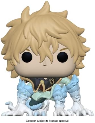 Funko Pop Black Clover Luck Voltia Lightning Armor GITD Chase Pop Figure AAA Anime