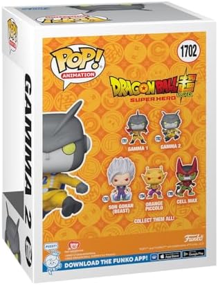 Funko Pop Animation Dragonball Super Super Hero - Gamma 2 - Dragon Ball - Collectable Vinyl Figure