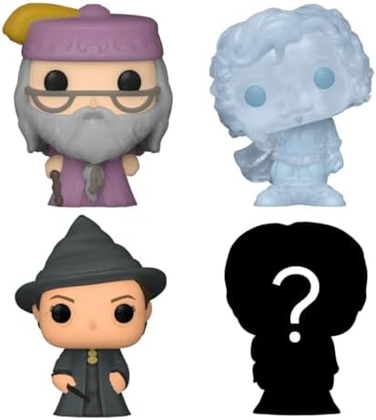 Funko Bitty POP HP - Voldemort 4-Pack - Lord Voldemort Draco Malfoy Quidditch Bellatrix