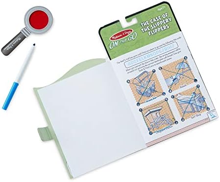 Melissa & Doug Melissa Doug On the Go Secret Decoder Activity Book - The Case of the