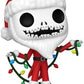 Funko POP Disney The Night Before Christmas 30th - Santa Jack Skellington - Collectable Vinyl Figure