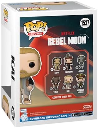 Funko Pop Movies Rebel Moon - Kai Bundled with a Byron's Attic Pop Protector