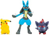 Pokemon Battle Figure Multipack Set - Features 2-Inch Pikachu and Zorua Figures Plus
