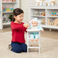 Melissa & Doug Melissa Doug Play High Chair - Pretend Play High Chair Baby Doll White