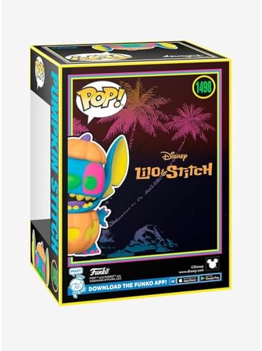 Funko POP Lilo Stitch - Pumpkin Stitch Blacklight Pop 1498