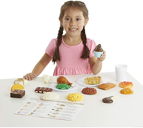 Melissa & Doug Melissa Doug Food Fun Combine Dine Dinners - Red