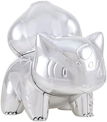 Pokemon 25th Celebration 3-inch Silver Bulbasaur Figure - Pokemon Fan Must Have Toy -
