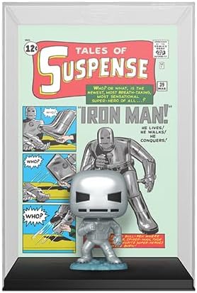 Funko POP Comic Cover Marvel - Tales of Suspense 39 Iron Man - Marvel Comics - Collectable Vinyl Figure