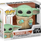 Funko POP Star Wars The Mandalorian - Grogu The Child Baby Yoda with Cookie - Vinyl