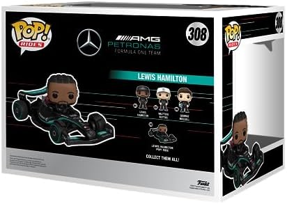 Funko POP Ride Super Deluxe F1 Mercedes Lewis Hamilton - Mercedes-Benz - Collectable Vinyl Figure
