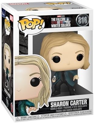 Funko POP Marvel The Falcon and The Winter Soldier - Sharon Carter Multicolor Standard