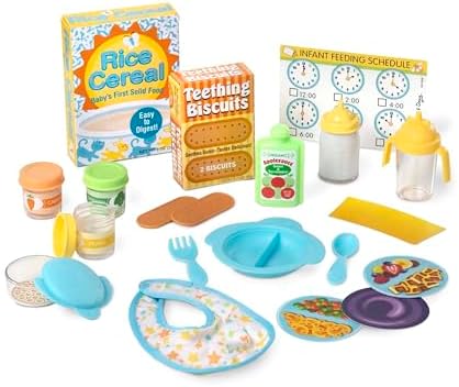 Melissa & Doug Melissa Doug Mine to Love Deluxe Baby Care 48 Pieces - Doll