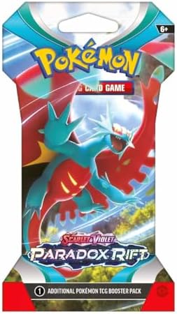 Pokemon Scarlet Violet-Paradox Rift 8 Sleeved Boosters