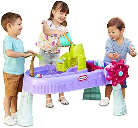 Little Tikes Mermaid Island Wavemaker Water Table 2 years with Five Unique Play Stations