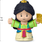 Fisher-Price Disney Princess Mulan Little People Single Character Figure Toddler Toy for