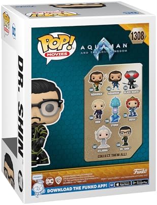 Funko POP Movies DC - Dr. Shin - Aquaman - Collectable Vinyl Figure