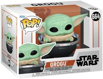 Funko POP Vinyl Star Wars The Mandalorian S9 - Grogu - The Child - Baby Yoda - Collectable Vinyl Figure