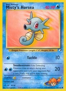 Pokemon - Misty39s Horsea 86132 - Gym Heroes