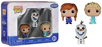 Funko Frozen Pocket Pop Mini Vinyl Figure Tin 3-Pack