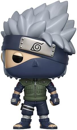 Funko POP Anime Naruto Shippuden Kakashi Toy Figure Gray