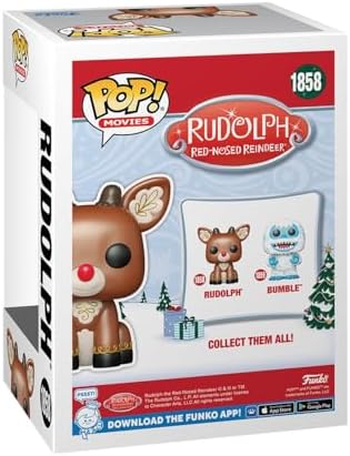 Funko POP Movies Rudolph - Rudolph Sitting - Rudolph The Red-Nosed Reindeer - Collectable Vinyl Figure