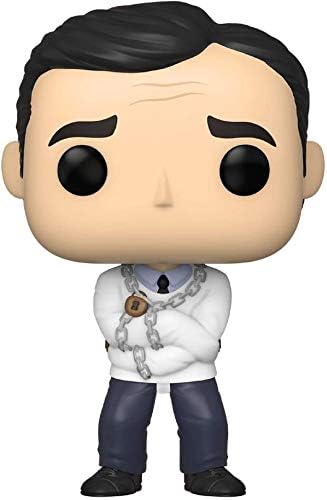 Funko The Office - Straitjacket Michael Scott Pop Vinyl Figure Bundled with Compatible