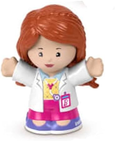 Mattel Replacement Female Doctor Figure for Fisher-Price Little People Playset