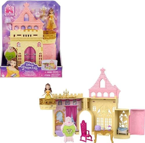 Mattel Disney Princess Belle Stackable Castle Doll
