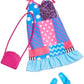 Barbie Complete Look Patchwork Print Dress Fashion Pack