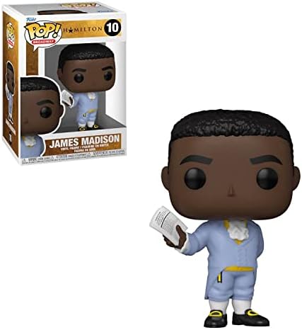 Funko POP Broadway Hamilton - James Madison Funko Vinyl Figure Bundled with Compatible
