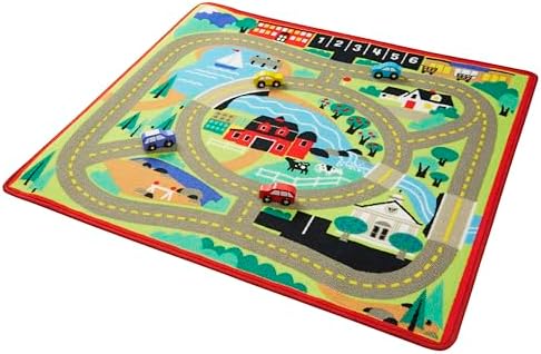 Melissa & Doug Melissa Doug Round The Town Road Rug FFP