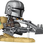Funko POP Rides Deluxe Mando on Speeder Star Wars The Mandalorian Multi-Colour 68285