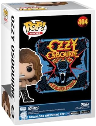 Funko POP Rocks Ozzy Osbourne - 1989 - Collectable Vinyl Figure